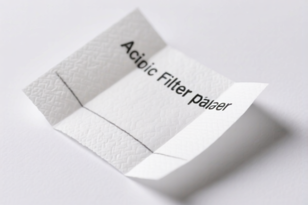 Acidic Filter Paper