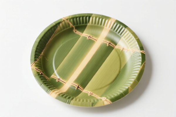 Disposable Bamboo Paper Plates