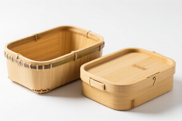 Nested Bamboo Food Containers