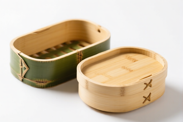 Nested Bamboo Food Containers