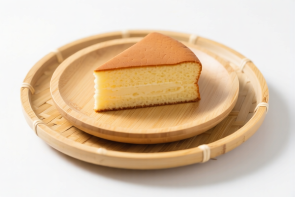 Bamboo Cake Plates