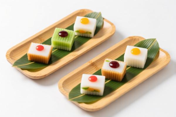 Bamboo Dessert Plates