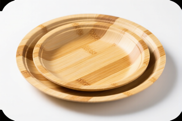 Bamboo Fast Food Plates