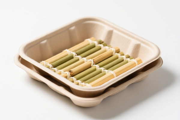 Bamboo Pulp Trays