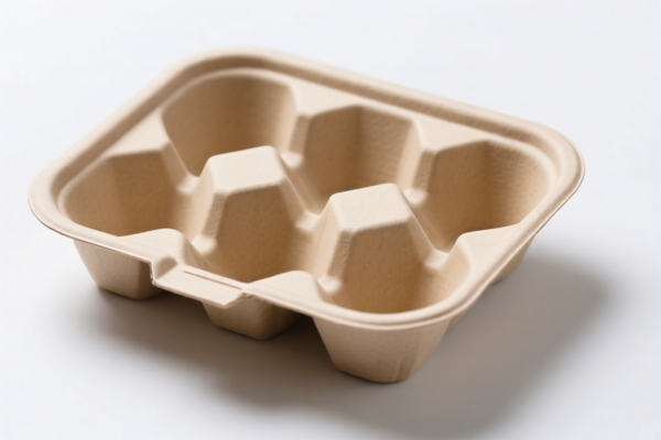 Disposable pulp tableware