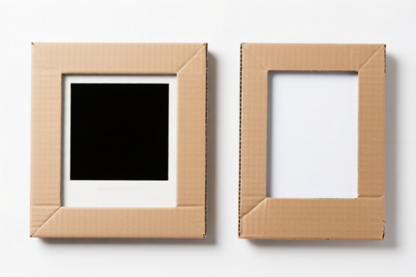 Cardboard Photo Frames
