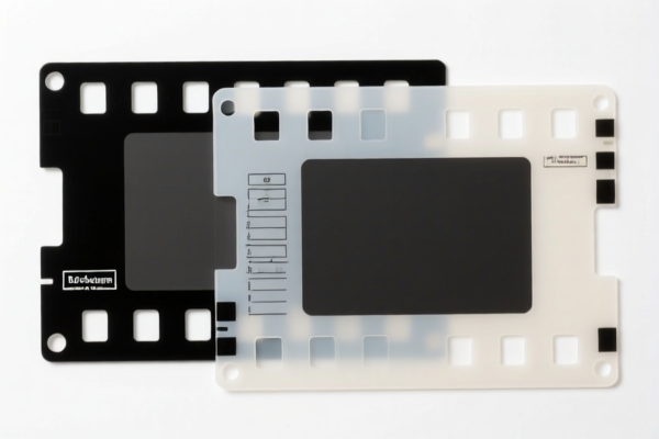 Photographic Slide Backing Boards