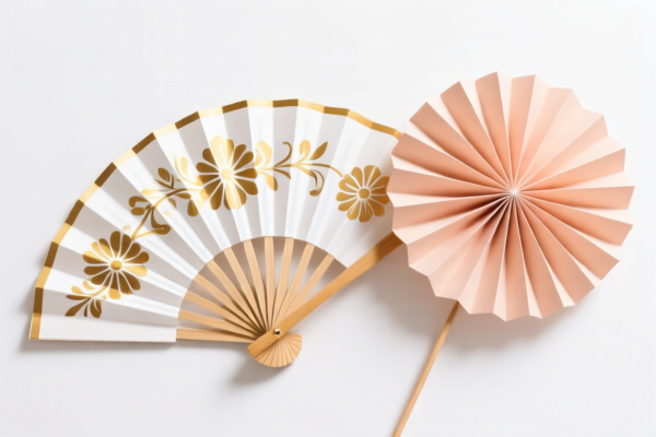 Image for 圆形花形纸扇装饰