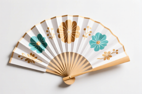 Image for 圆形花形纸扇装饰