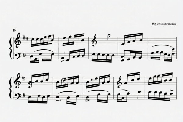 Film score sheet music