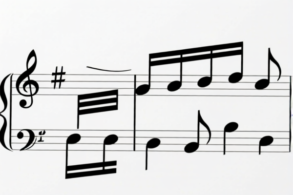 Piano sheet music