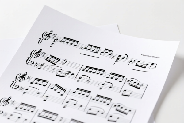 Music Sheet Printing Paper