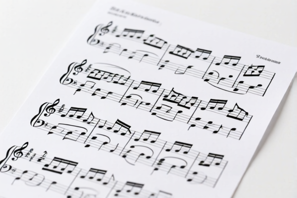 Music Sheet Printing Paper
