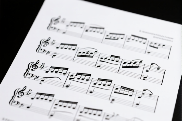 Music Sheet Printing Paper