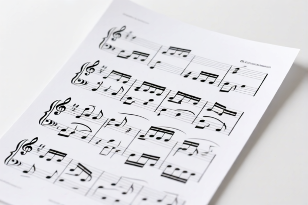 Music Sheet Printing Paper