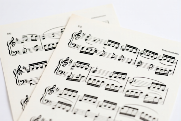 Printed Music Sheets