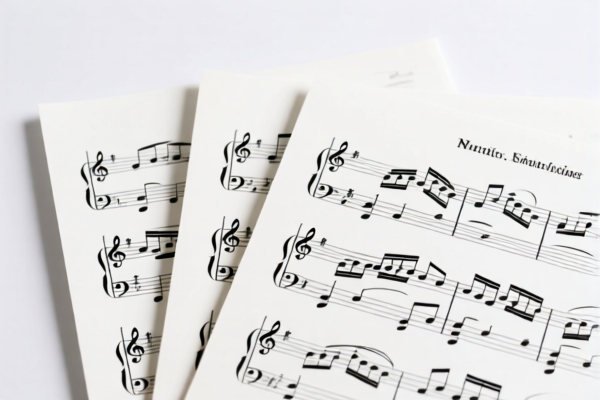Printed Music Sheets
