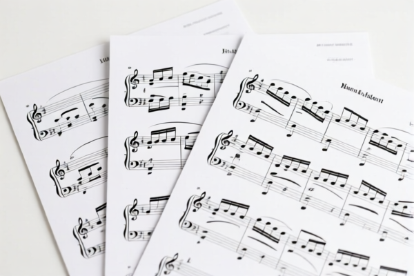 Printed Music Sheets