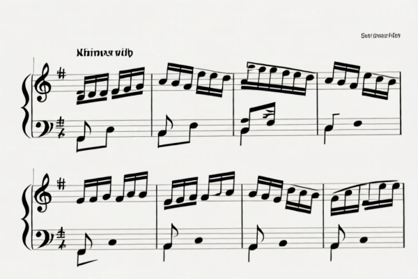 Scanned Music Sheets