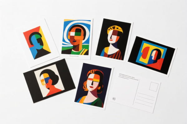 Art collection postcards