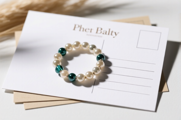 Bead element postcards