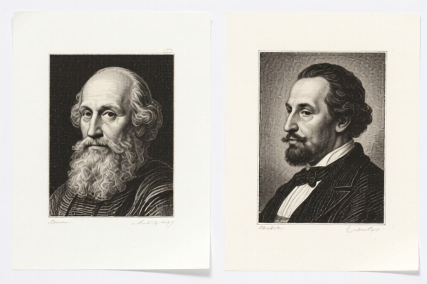 Printed art paper