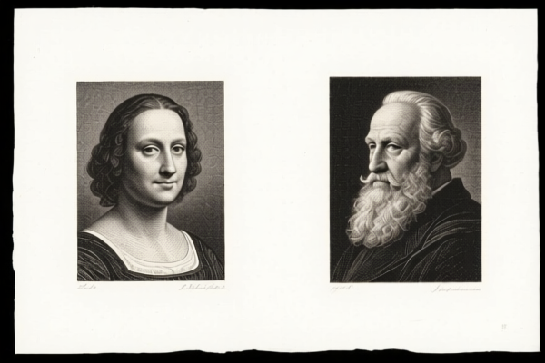 Printed art paper