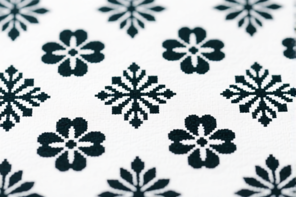 Textile printing patterns