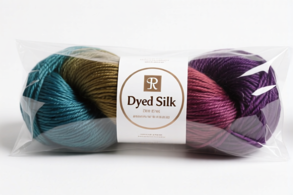 Retail Packaged Dyed Silk Yarn