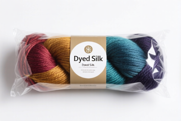 Retail Packaged Dyed Silk Yarn