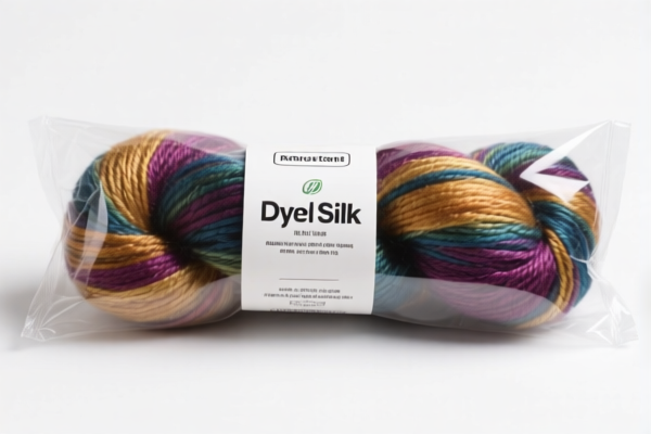 Retail Packaged Dyed Silk Yarn