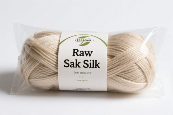 Retail Packaged Raw Silk Yarn
