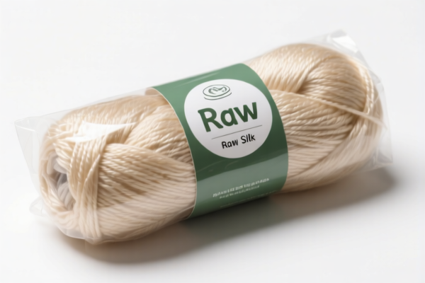 Retail Packaged Raw Silk Yarn