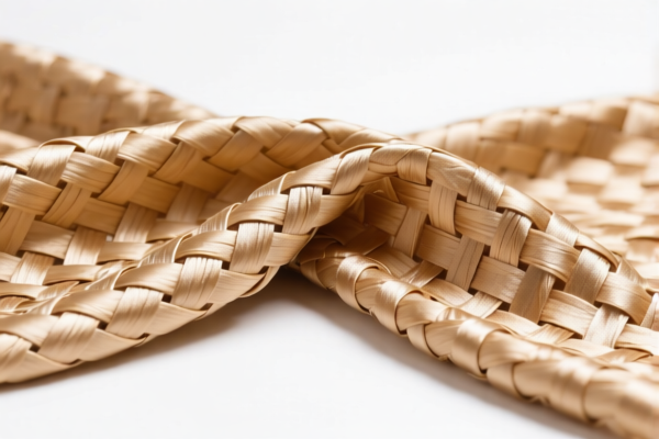 Plain woven silk fabric