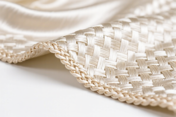 Silk lining fabric