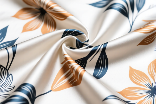 Image for Silk Apparel Fabrics (Printed, Width Over 127cm)
