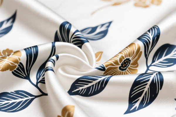 Printed Silk Fabric for Garments