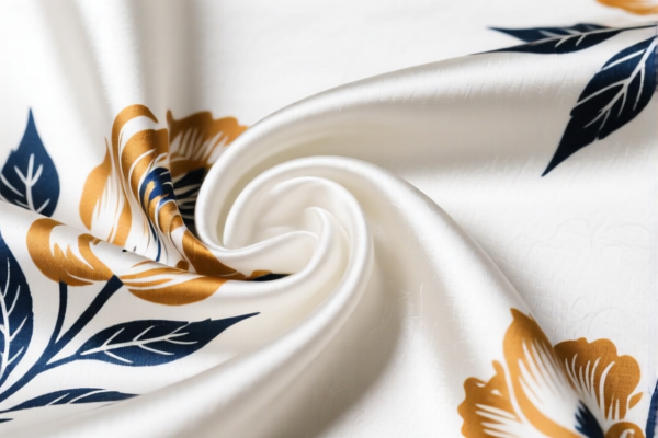 Image for Printed Silk Fabric for Ties