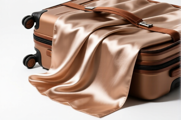 Silk fabrics for luggage