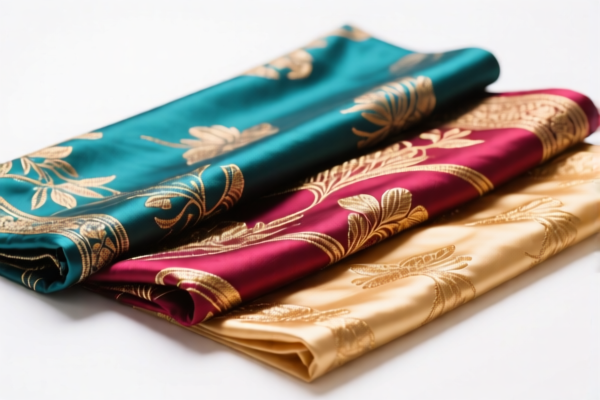 Silk handicraft fabrics