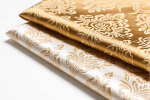 Silk jacquard fabrics