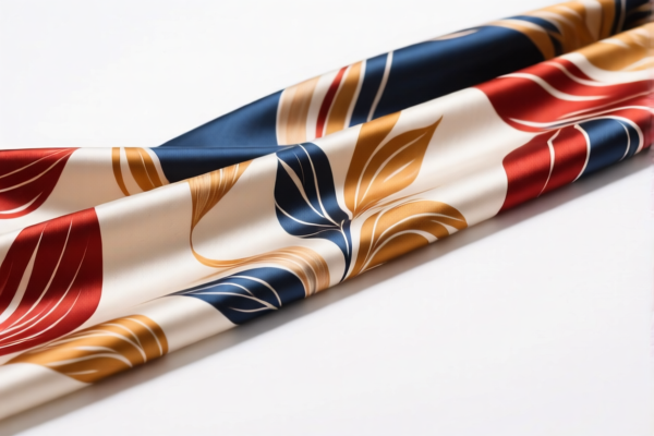 Silk printed fabrics
