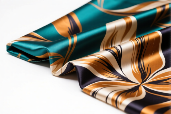 Silk printed fabrics