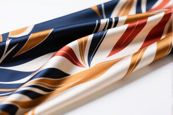 Silk printed fabrics