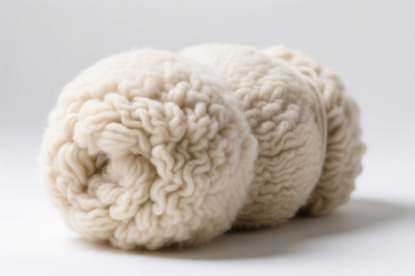 Unprocessed Wool for Home Textiles