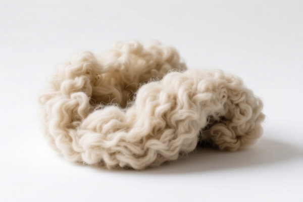 Degreased wool