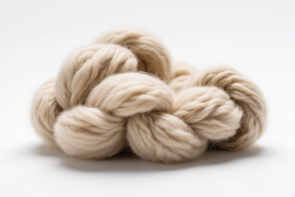 Degreased wool