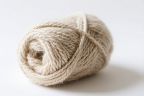 Unrefined coarse wool