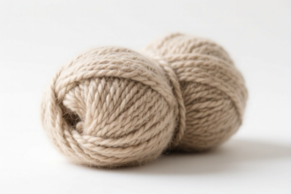 Unrefined coarse wool