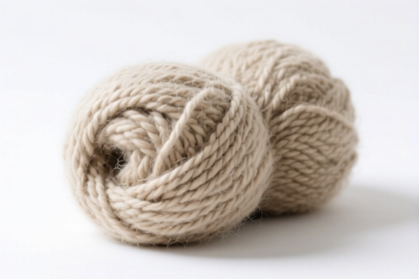 Unrefined coarse wool